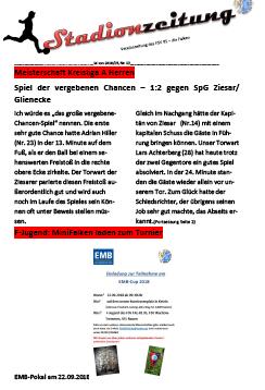 Magere Ausbeute – nur die Altfalken siegen am Wochenende