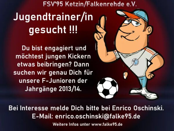 Kinder, Kinder … suchen eine/n Trainer/in