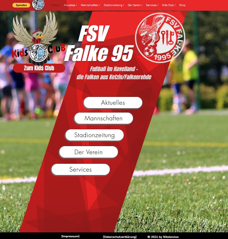 Neue Webseite vor dem Start
