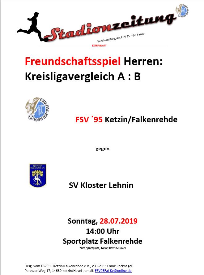Die Liga-Challenge: Kloster Lehnin zu Gast in Falkenrehde